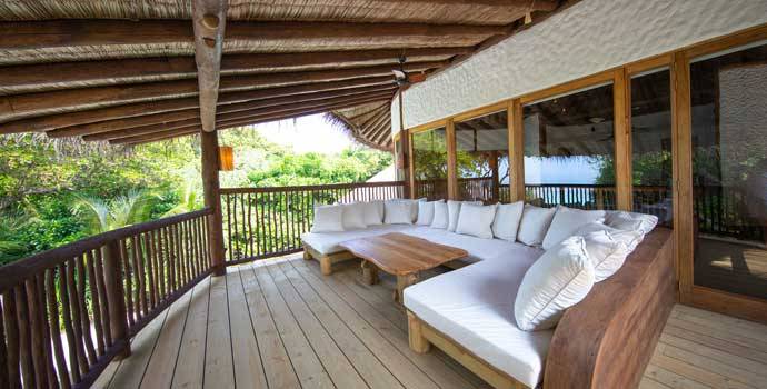 Balkon, Villa 41, Three Bedroom Residence with Pool, Soneva Fushi Resort