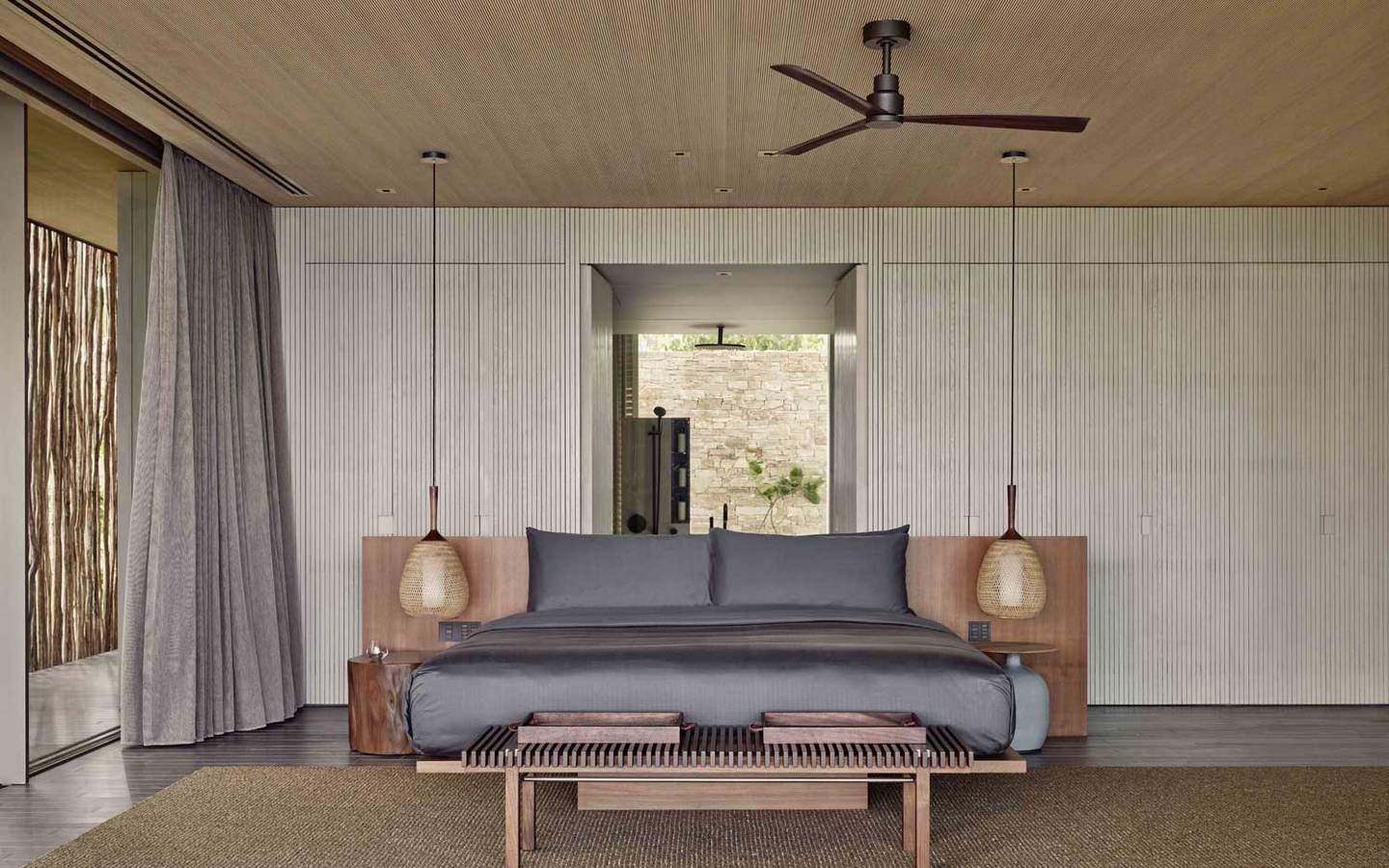 Beach House with Private Pool and Sunset