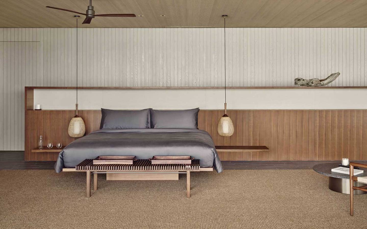 Beach House with Private Pool and Sunset