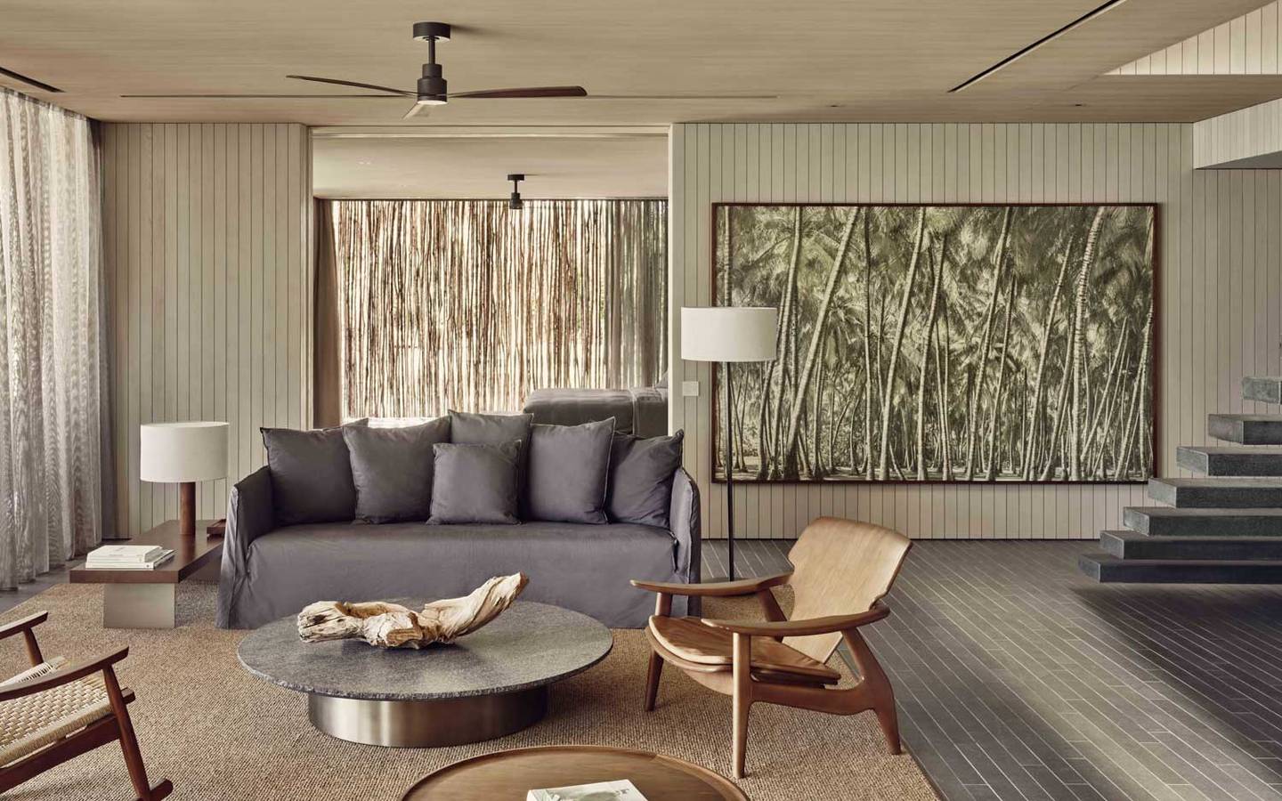 Beach House with Private Pool and Sunset