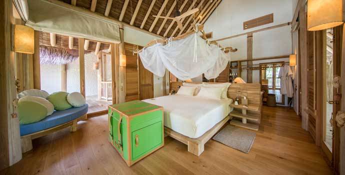 Schlafen, Villa 38, Four Bedroom Residence with Pool, Soneva Fushi Resort