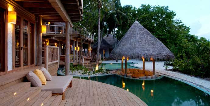 Terrasse, Jungle Reserve, Four Bedroom Residence with Pool, Soneva Fushi Resort