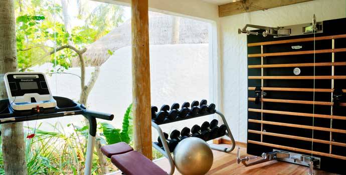 Fitnessraum, Jungle Reserve, Four Bedroom Residence with Pool, Soneva Fushi Resort