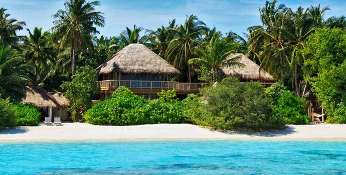 Aussenansicht, Jungle Reserve, Four Bedroom Residence with Pool, Soneva Fushi Resort