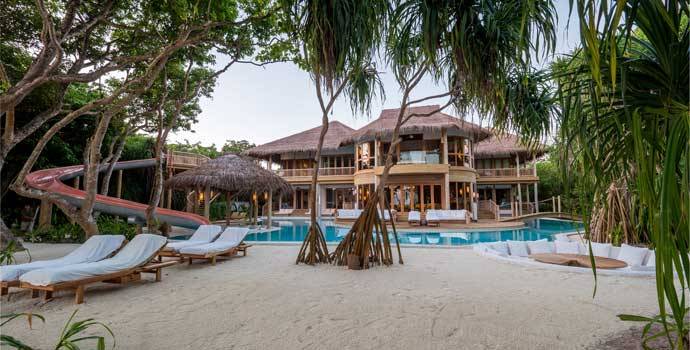 Aussenansicht, Villa 37, Five Bedroom Residence with Pool, Soneva Fushi Resort