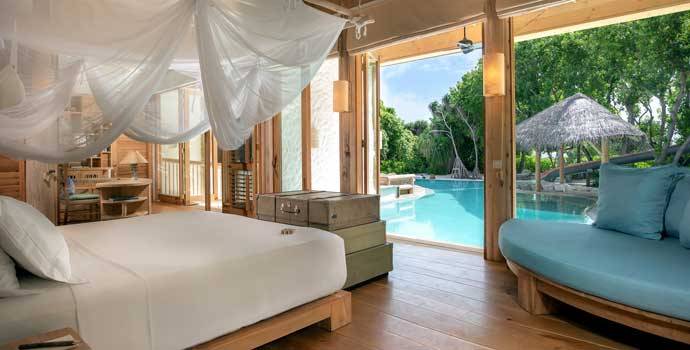 Schlafen, Villa 37, Five Bedroom Residence with Pool, Soneva Fushi Resort