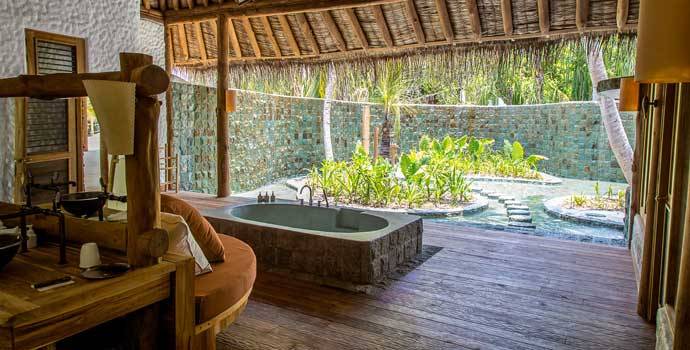 Badezimmer, Villa 42, Six Bedroom Private Residence with Pool, Soneva Fushi Resort