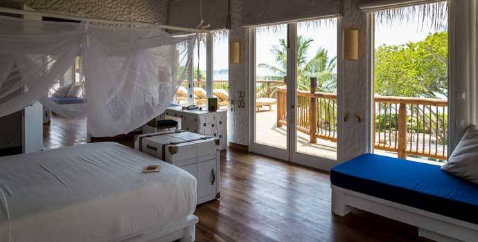 Schlafzimmer, Villa 42, Six Bedroom Private Residence with Pool, Soneva Fushi Resort