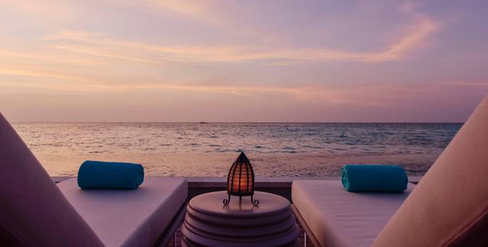 Sunrise Two Bedroom Water Suite with Pool, Four Seasons Resort Maldives at Kuda Huraa