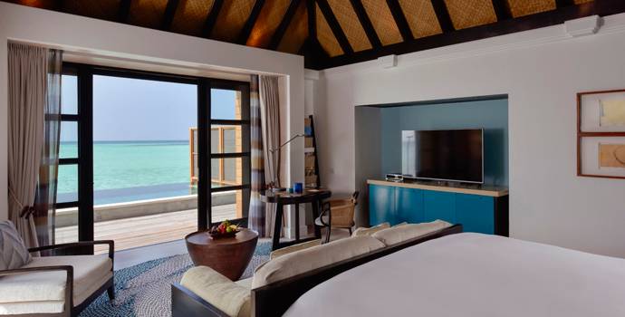 Sunrise Two Bedroom Water Suite with Pool, Four Seasons Resort Maldives at Kuda Huraa
