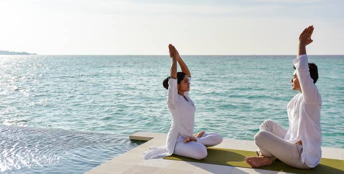 Sunrise Two Bedroom Water Suite with Pool, Four Seasons Resort Maldives at Kuda Huraa