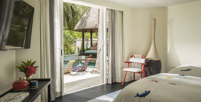 Two Bedroom Beach Pavillion with Pool, Four Seasons Resort Maldives at Kuda Huraa