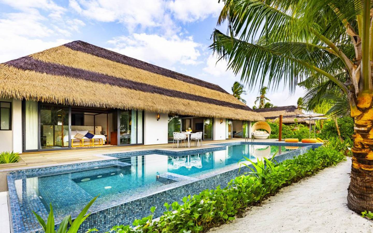 Two Bedroom Beach Pool Villa, Pullman Maldives Maamutaa Resort-3