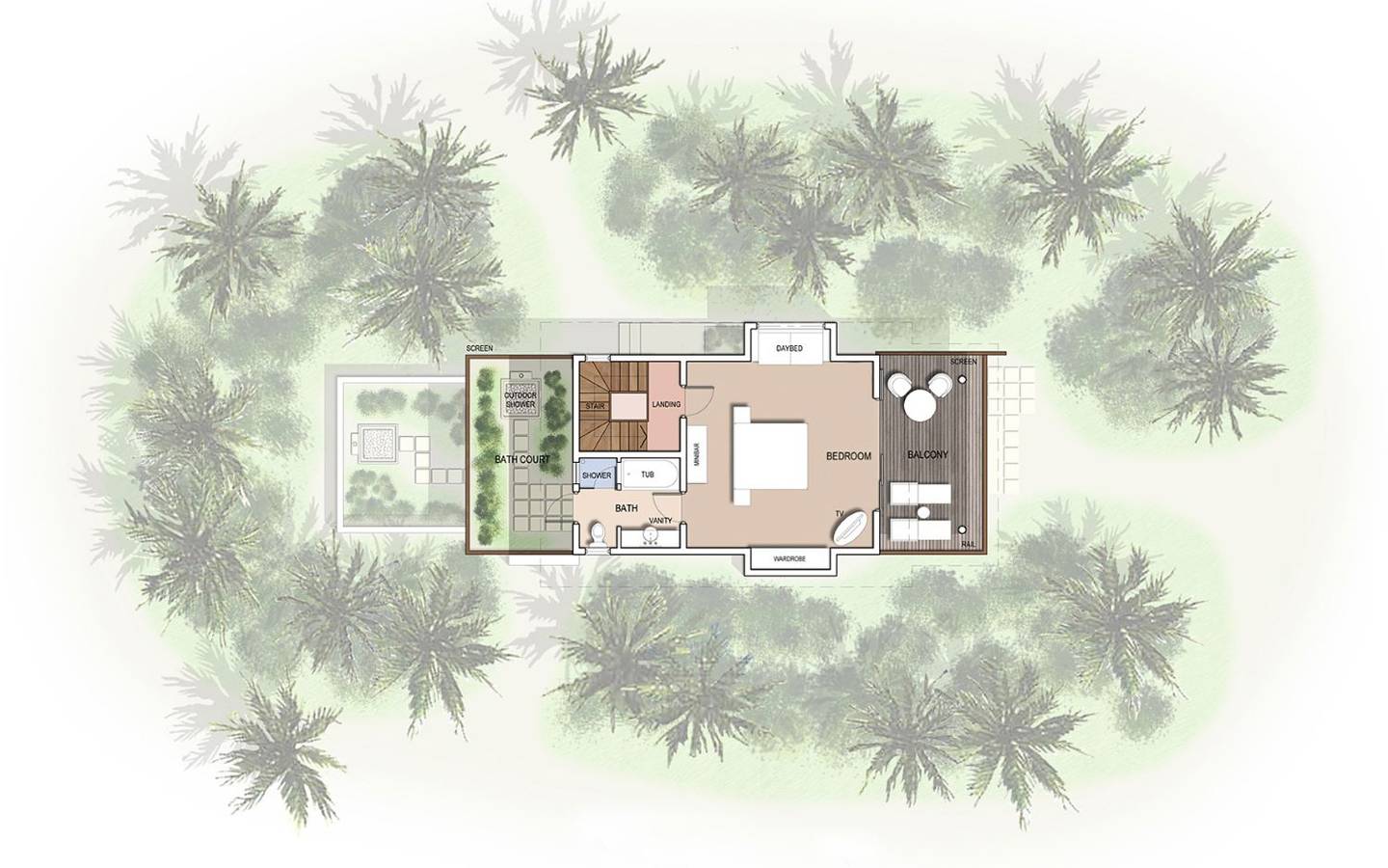 Two-Bedroom Beach House