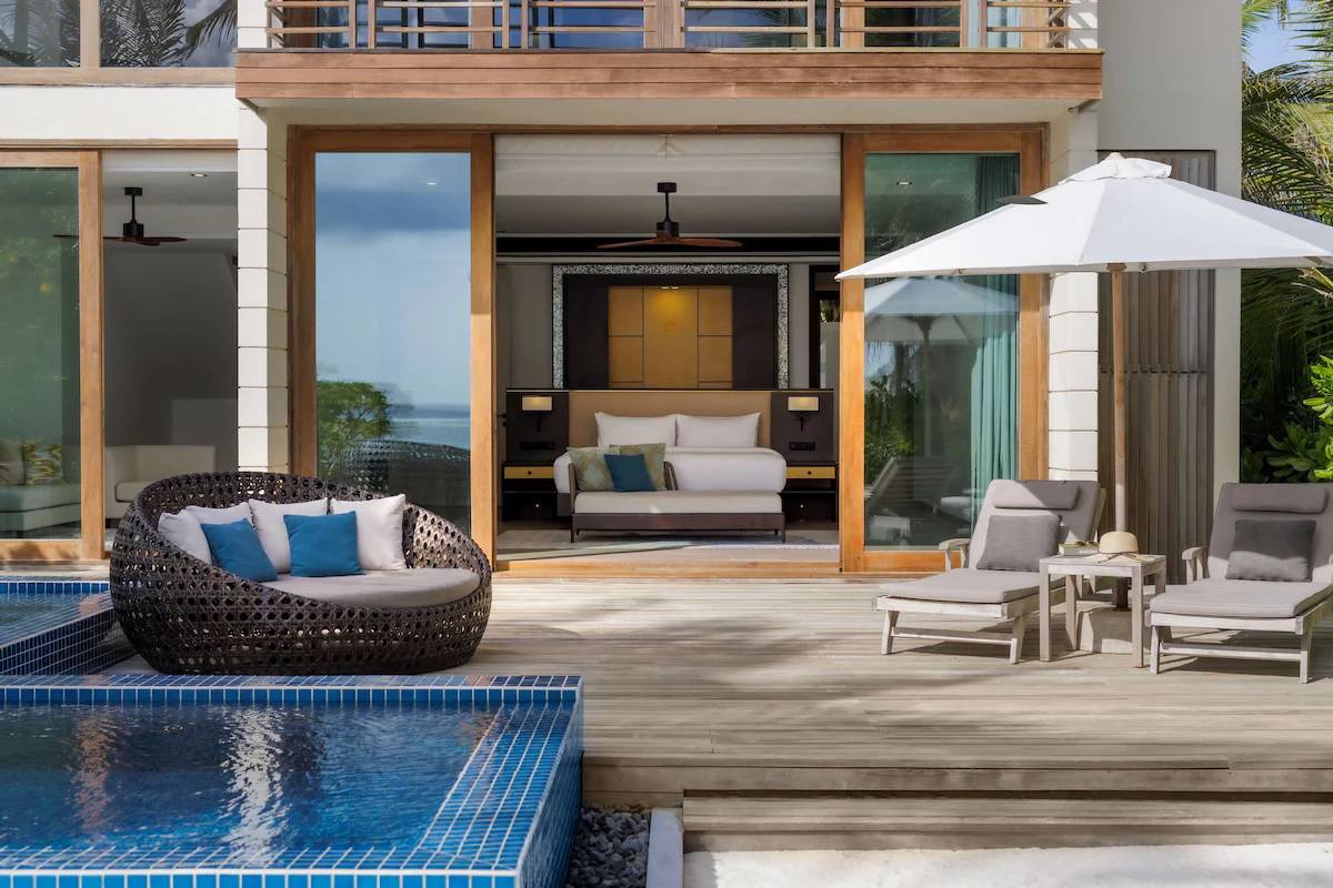 Strandvilla mit 2 Schlafzimmern Radisson Maledives