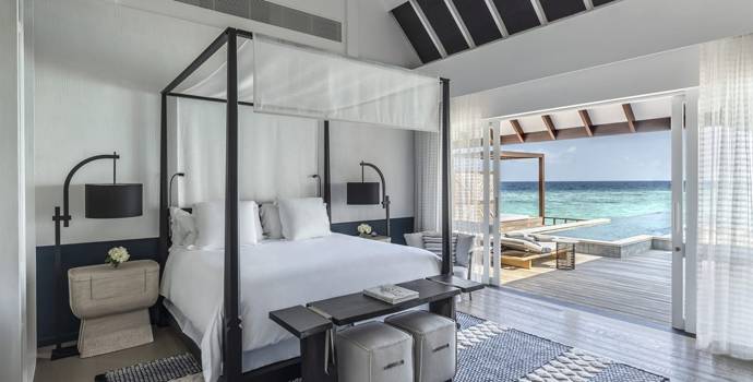 Sunrise Family Water Villa with Pool, Four Seasons Resort Maldives at Landaa Giraavaru