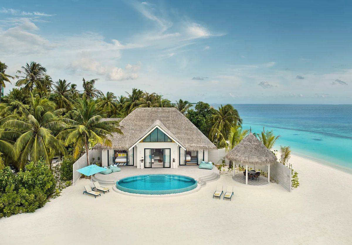 Nova Maldives, Malediven, 2 Bedroom Beach Residence with Private Pool, Außenansicht