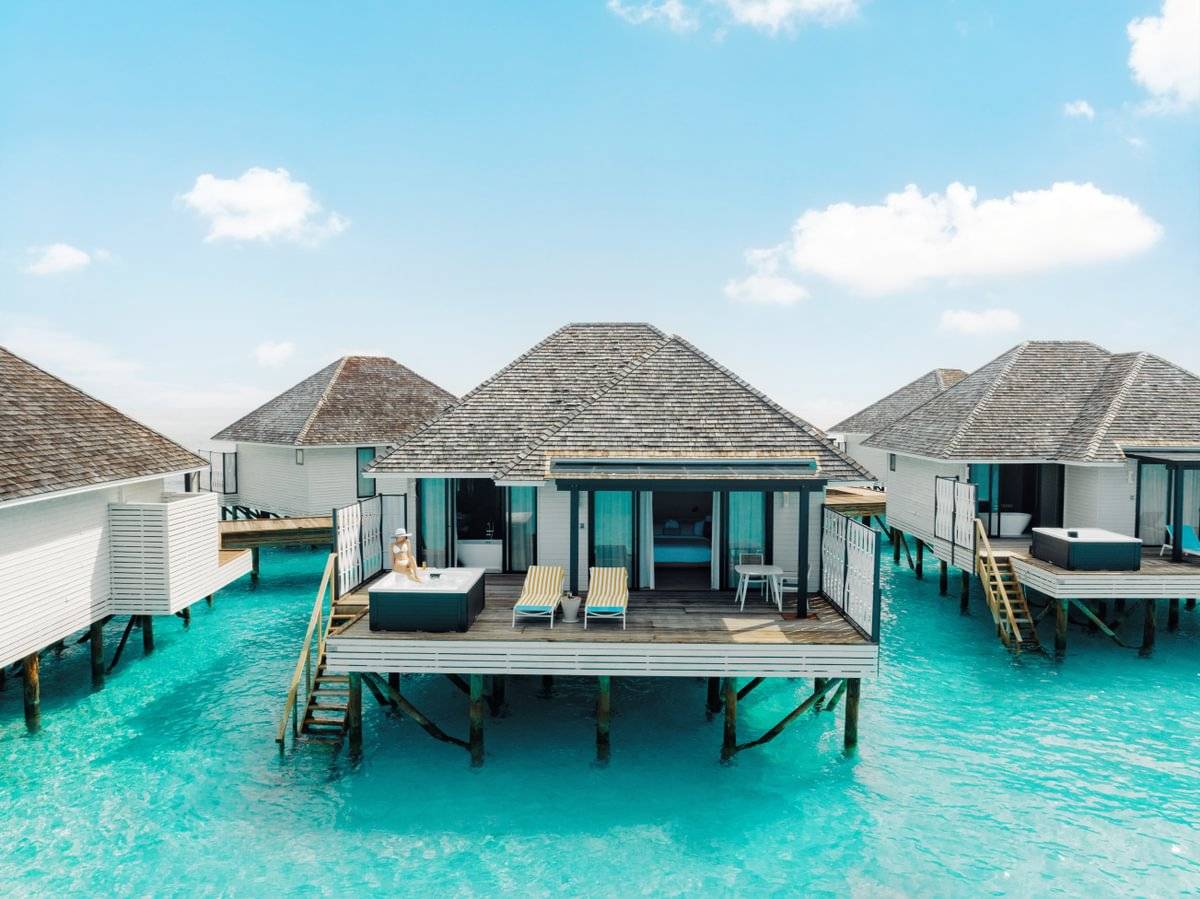 Nova Maldives, Malediven, Water Villa with Private Jacuzzi, Außenansicht