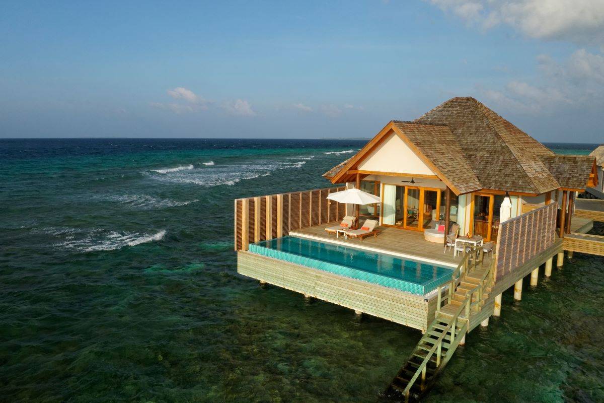 Emerald Faarufushi Resort & Spa, Malediven, Superior Water Villa with Pool, Außenbereich