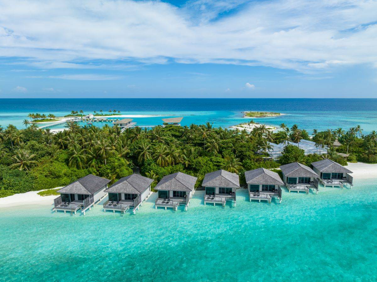 Le Méridien Maldives Resort & Spa, Malediven, Lagoon Villa, Außenansicht