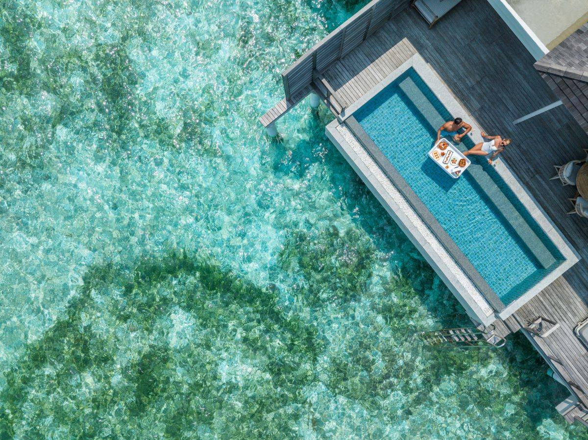 Le Méridien Maldives Resort & Spa, Two-Bedroom Overwater Villa with Pool, Pool