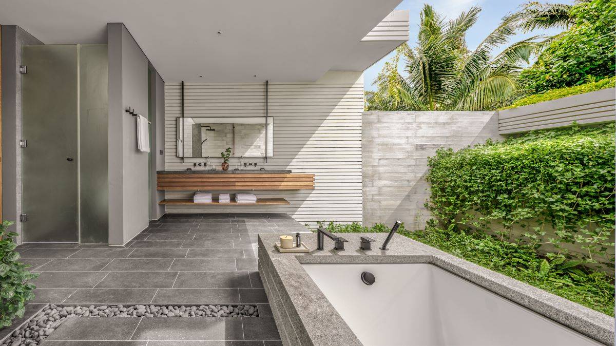 Alila Kothaifaru Maldives, Malediven, Beach Pool Villa, Badezimmer