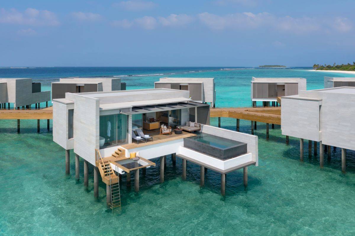 Alila Kothaifaru Maldives, Malediven, Sunset Overwater Pool Villa, Außenansicht