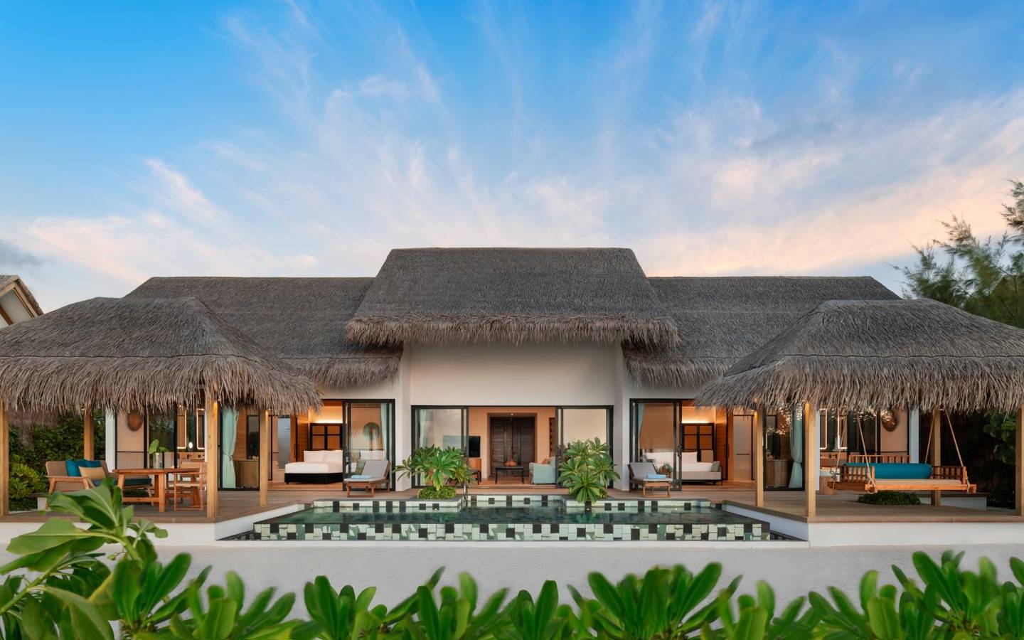Hilton Maldives Amingiri, Two Bedroom Beach Pool Villa