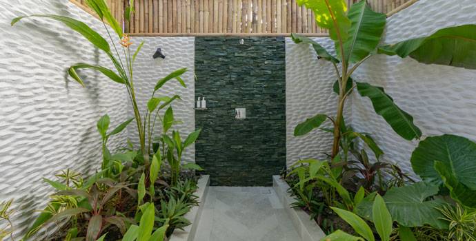 Aussendusche, Sunrise Beach Pool Villa, Malahini Kuda Bandos