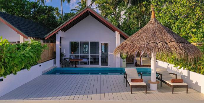 Sunrise Beach Pool Villa, Malahini Kuda Bandos