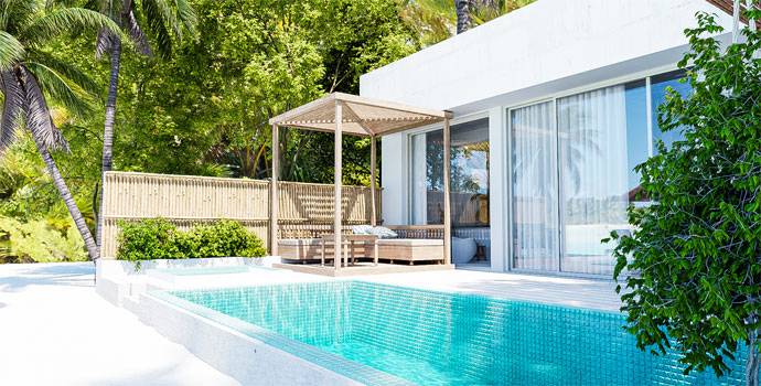 Pool, Sunset Beach Pool Suite, Malahini Kuda Bandos