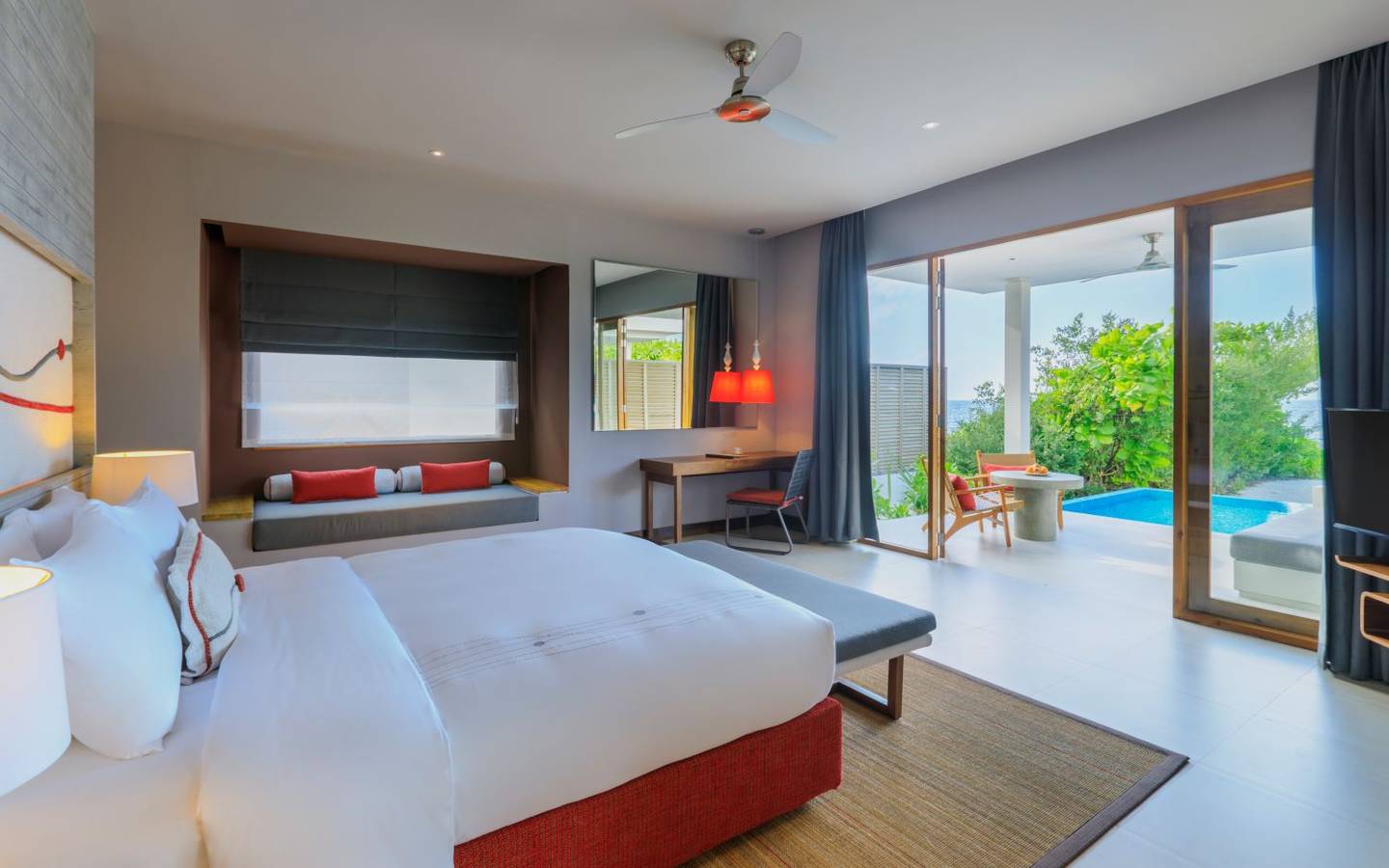 Beach Villa mit Pool