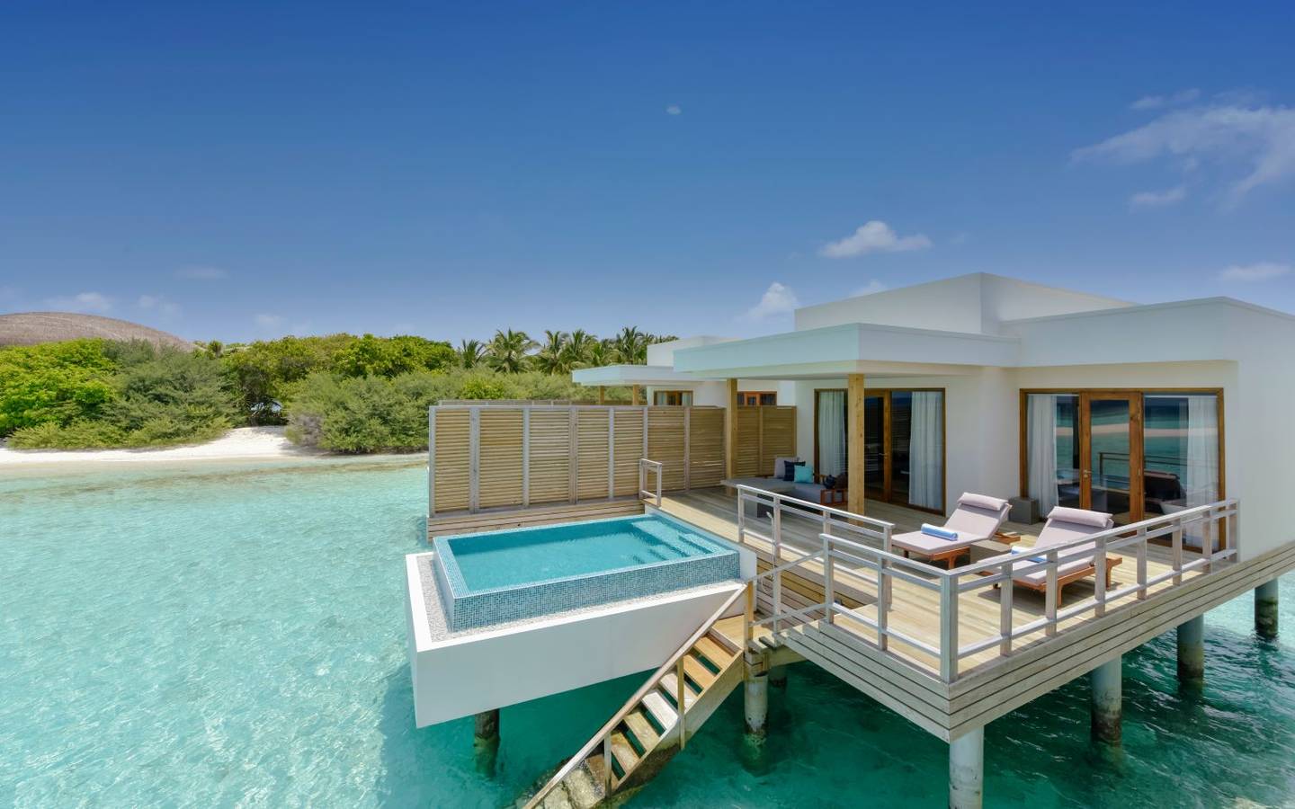 Lagoon Villa mit Pool