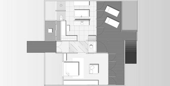 Grundriss, Deluxe Water Villa, Lily Beach Resort & SPA