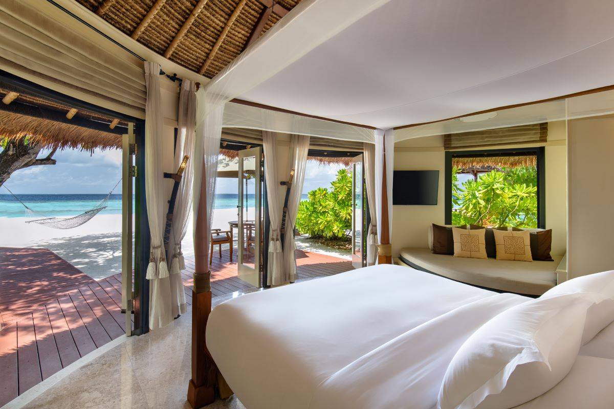 Banyan Tree Vabbinfaru, Beachfront Pool Villa, Wohnen