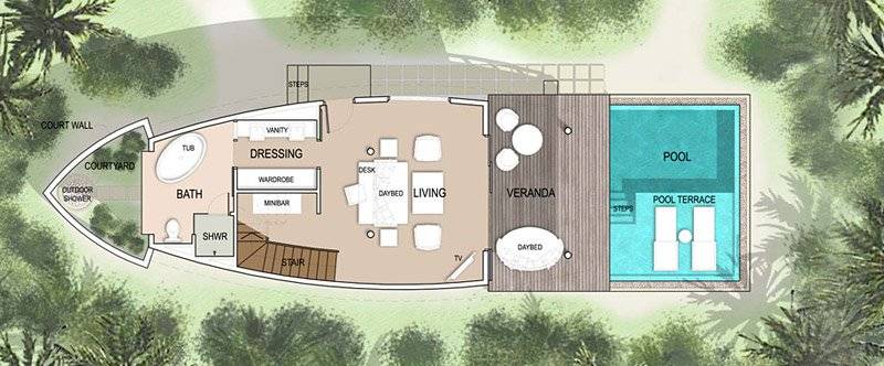 Duplex Pool Villa, Kandolhu Maldives_2