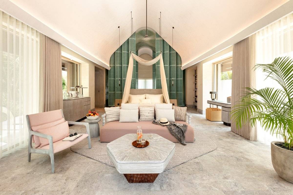 JOALI BEING | Beach Pool Villa | Schlafzimmer