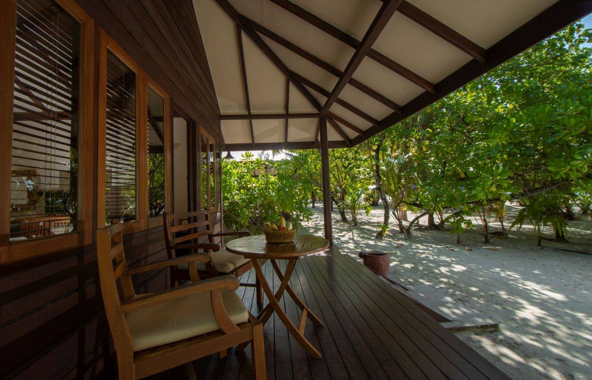 Filitheyo Island Resort, Deluxe Villa, Terrasse