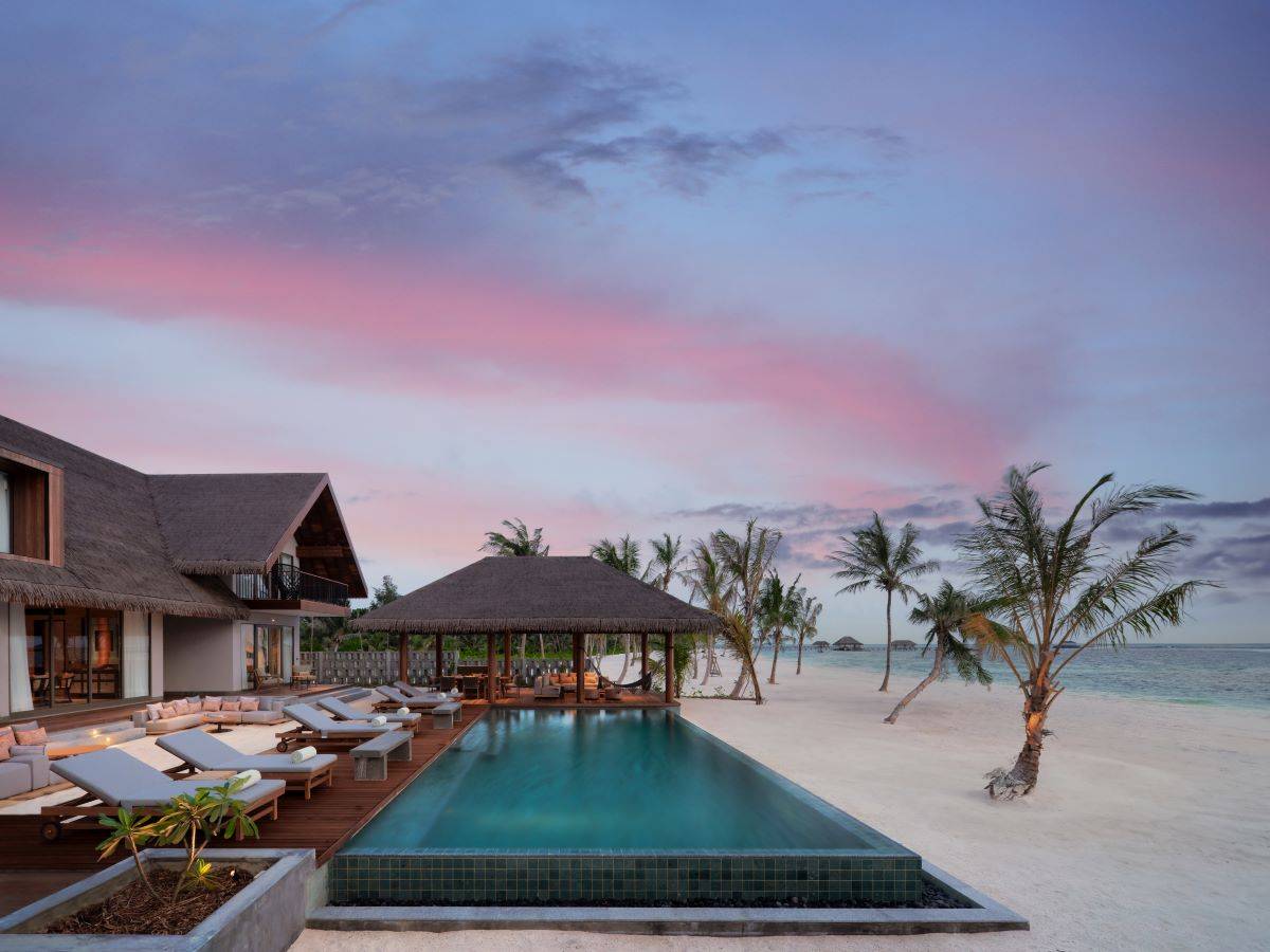 Six Senses Kanuhura, Three Bedroom Beach Reserve, Pool