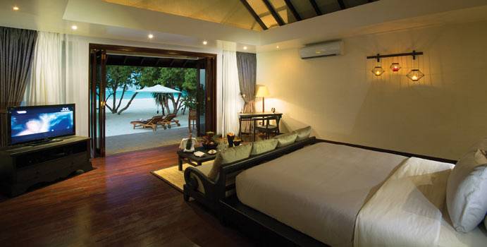 Ausblick, Sunset Junior Suites, Atmosphere Kanifushi Maldives