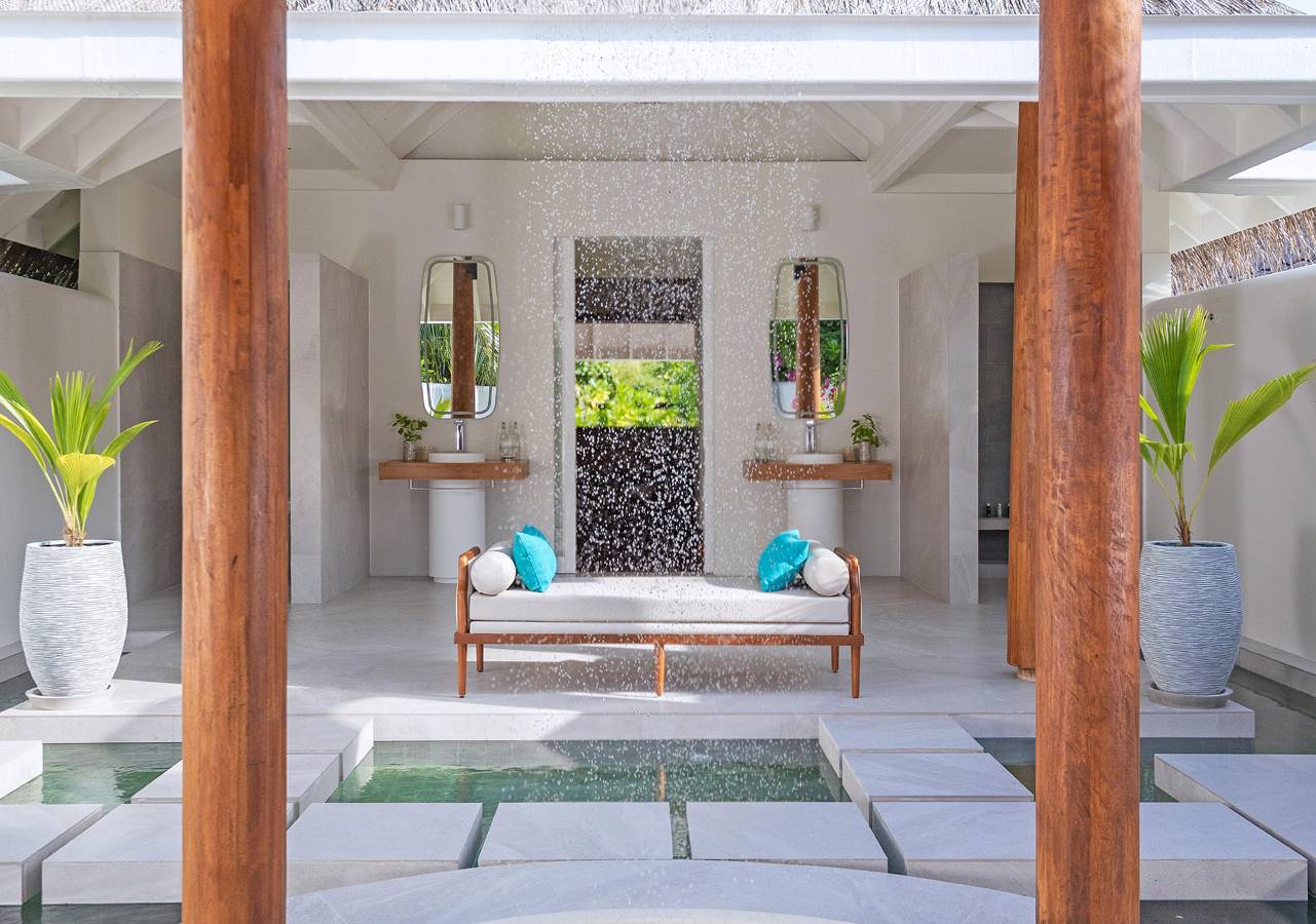 Anantara Kihavah - Two Bedroom Beach Pool Residence Badezimmer2