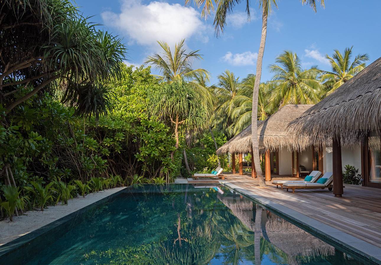 Anantara Kihavah - Three Bedroom Beach Pool Residence Außenansicht