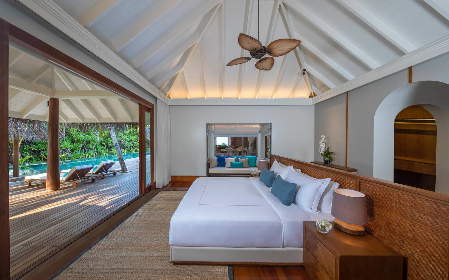 Anantara Kihavah - Beach Residence Schlafzimmer 2