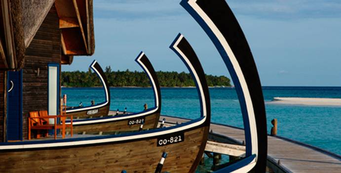 Dhoni Suite, Eingang | Cocoa Island by Como