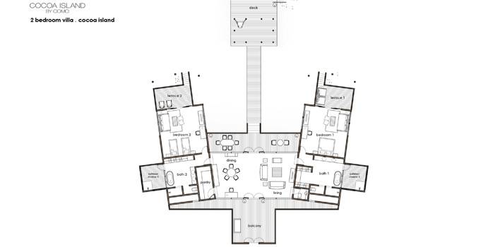 Como Water Villa | Cocoa Island by Como