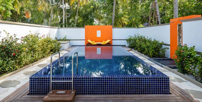 Pool, Deluxe Beachfront Pool Villa, Angsana Velavaru