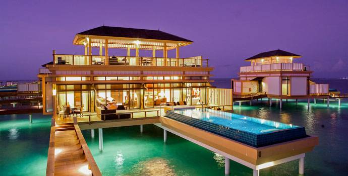 Pool, Deluxe InOcean Two Bedroom Pool Villa, Angsana Velavaru