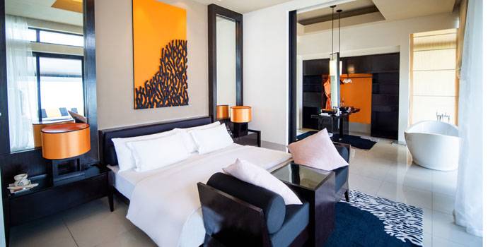 Schlafen, Deluxe InOcean Two Bedroom Pool Villa, Angsana Velavaru