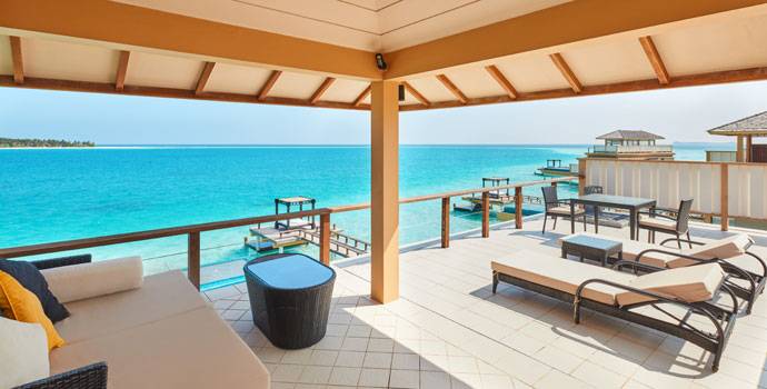 Rooftop, Deluxe InOcean Pool Villa, Angsana Velavaru