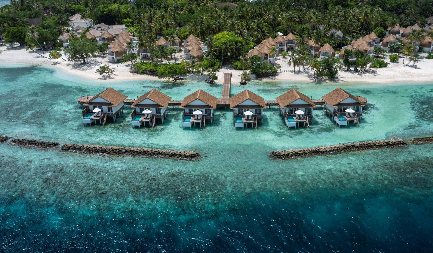 Sunset Water Villa with Pool